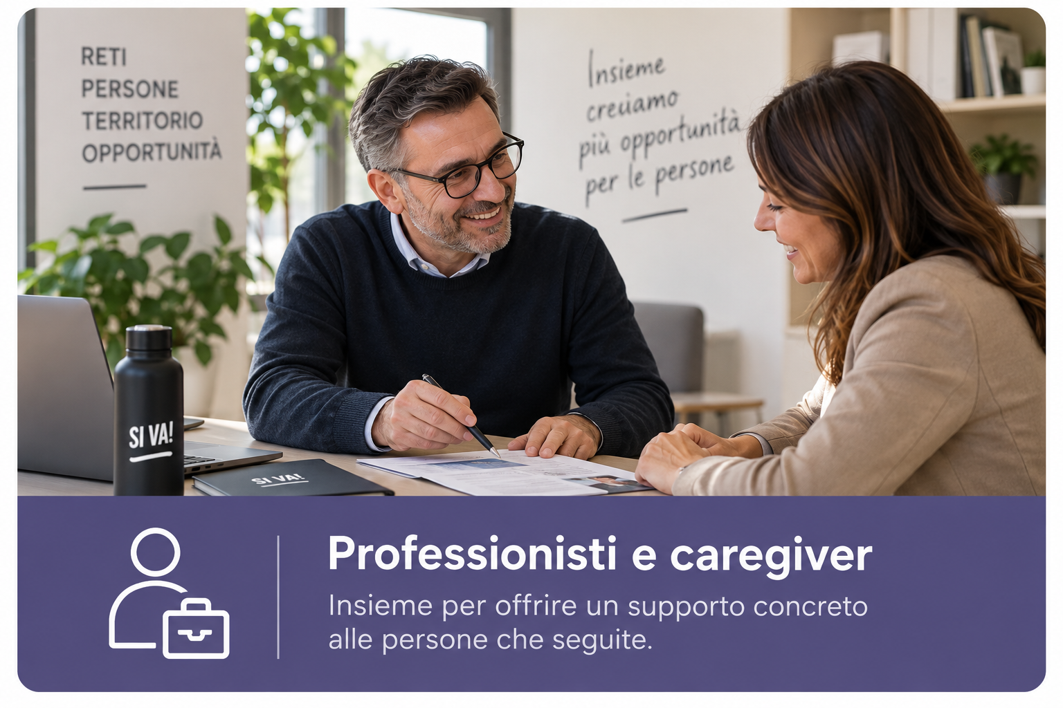 Professionisti e cargiver Si VA! al fianco dei caregiver di Torino e provincia